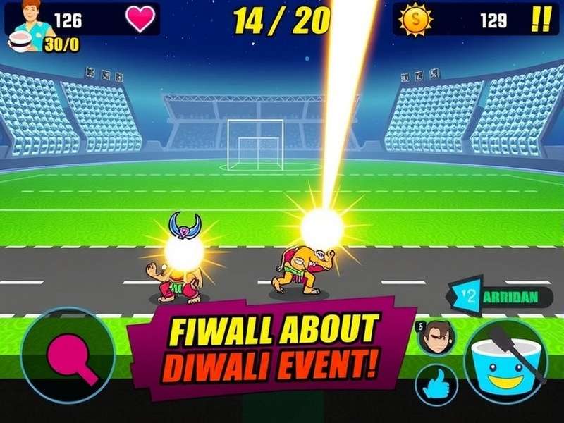 Fiesta Power Striker Gameplay Screenshot